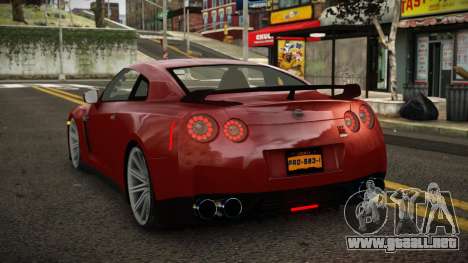 Nissan GT-R Qufo para GTA 4