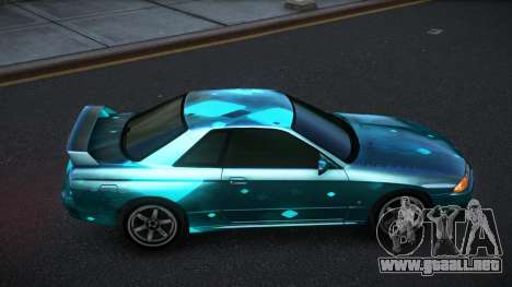 Nissan Skyline R32 Lanie S9 para GTA 4