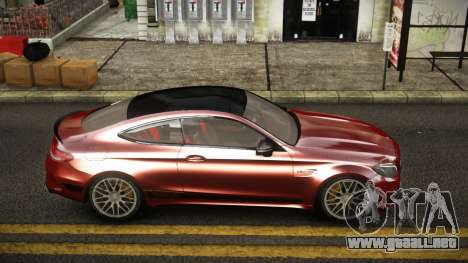 Mercedes-Benz C63S AMG Isol para GTA 4