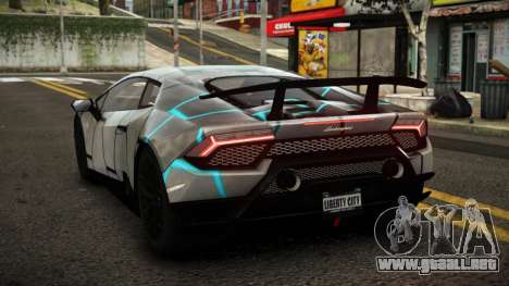 Lamborghini Huracan Nerael S3 para GTA 4
