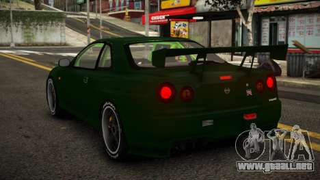 Nissan Skyline R34 Yuvfopi para GTA 4