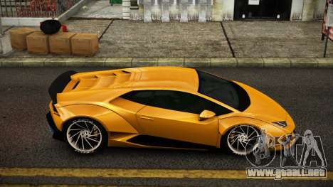 Lamborghini Huracan Zinig para GTA 4