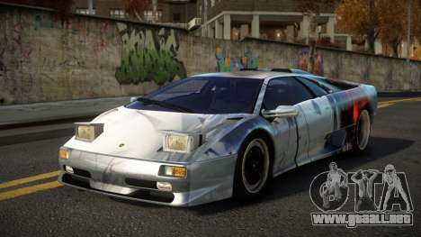 Lamborghini Diablo Thoniel S2 para GTA 4