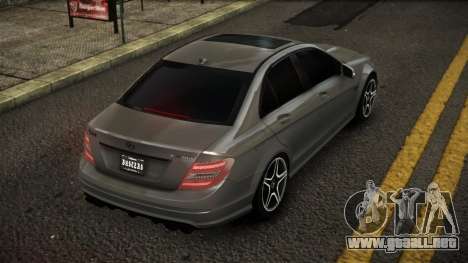 Mercedes-Benz C63 AMG Certome para GTA 4