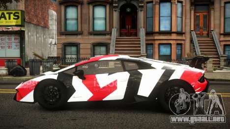 Lamborghini Huracan Nerael S8 para GTA 4