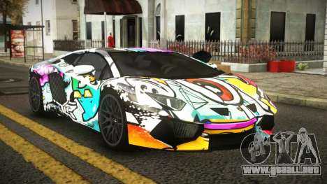 Lamborghini Aventador Gralor S7 para GTA 4