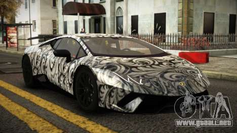 Lamborghini Huracan Nerael S14 para GTA 4