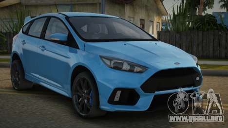 Ford Focus RS 17th para GTA San Andreas