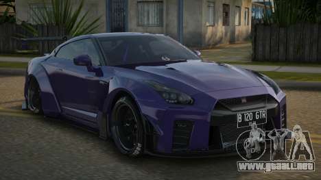Nissan GTR R35 Anielth para GTA San Andreas