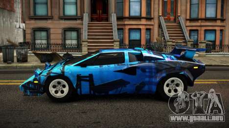 Lamborghini Countach Brier S14 para GTA 4