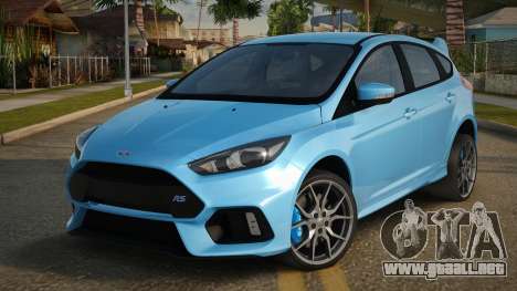 Ford Focus RS 17th para GTA San Andreas