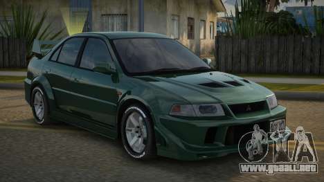 Mitsubishi Lancer Evolution VI 1999 para GTA San Andreas