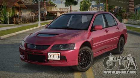 Mitsubishi Lancer Evolution IX 06th para GTA San Andreas