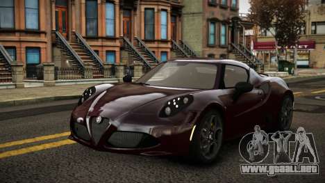 Alfa Romeo 4C Fiasa para GTA 4