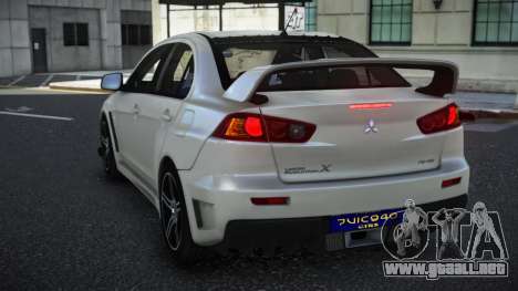 Mitsubishi Lancer Evolution X Ruwminih para GTA 4
