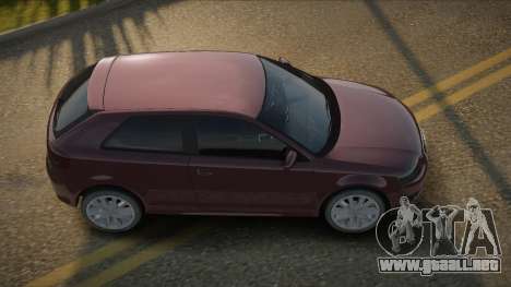 Audi A3 10th para GTA San Andreas