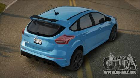 Ford Focus RS 17th para GTA San Andreas