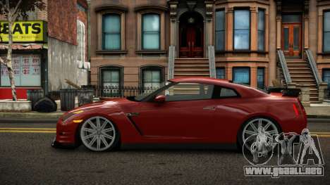 Nissan GT-R Qufo para GTA 4