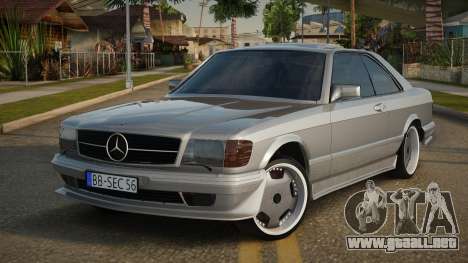 Mercedes-Benz 560 SEC AMG Ronke para GTA San Andreas