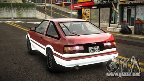 Toyota AE86 Tehu para GTA 4