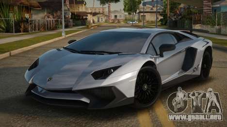 Lamborghini Aventador SV V1.0 para GTA San Andreas
