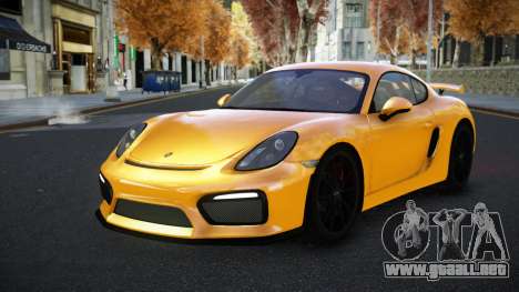 Porsche Cayman GT4 Subupase para GTA 4