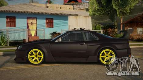 Nissan Skyline R34 Analber para GTA San Andreas