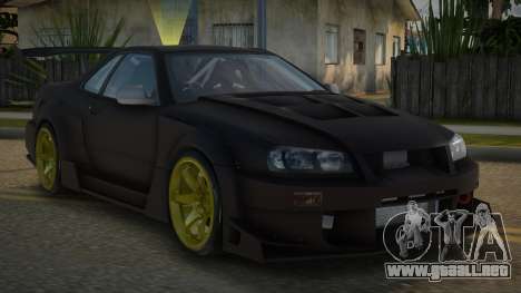 Nissan Skyline R34 Analber para GTA San Andreas