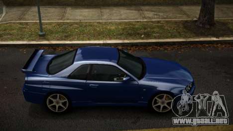 Nissan Skyline R34 Doofe para GTA 4