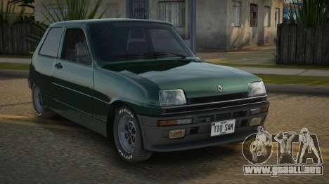 Renault 5 72th para GTA San Andreas