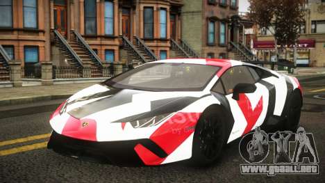 Lamborghini Huracan Nerael S8 para GTA 4