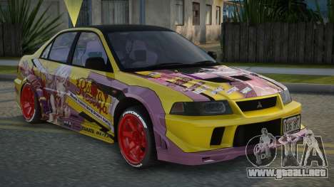 Mitsubishi Lancer Evolution VI GSR 99th para GTA San Andreas