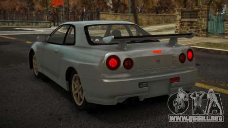 Nissan Skyline R34 Banafufa para GTA 4