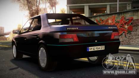 Peugeot 405 Nuwcapali para GTA 4