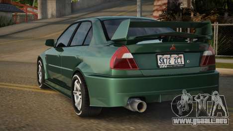 Mitsubishi Lancer Evolution VI 1999 para GTA San Andreas