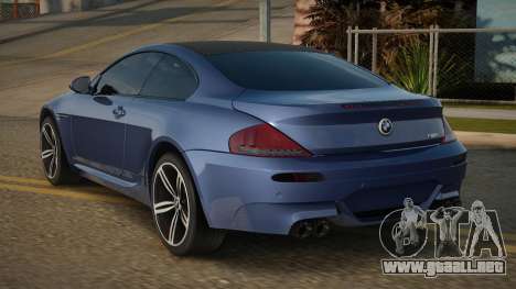 BMW M6 E63 10th para GTA San Andreas