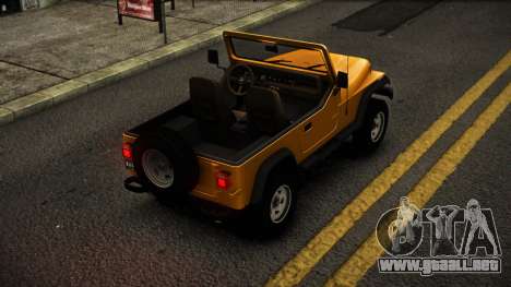 Jeep Wrangler Pouti para GTA 4