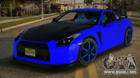Nissan GT-R 10th para GTA San Andreas