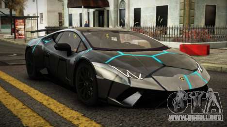 Lamborghini Huracan Nerael S3 para GTA 4