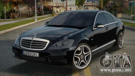 Mercedes-Benz W221 Kayex para GTA San Andreas