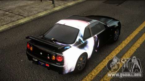 Nissan Skyline R34 Erxah S11 para GTA 4