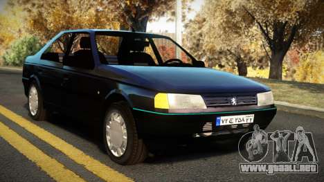 Peugeot 405 Nuwcapali para GTA 4
