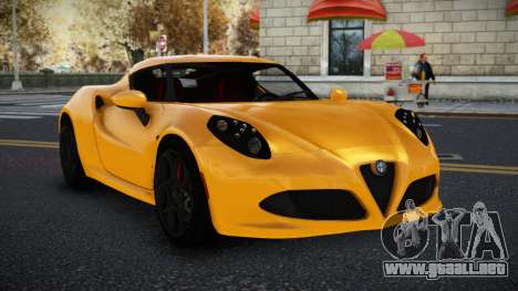 Alfa Romeo 4C Wadre para GTA 4