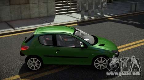 Peugeot 206 Poboh para GTA 4