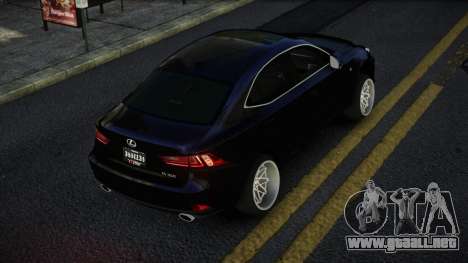 Lexus IS350 Bokboseko para GTA 4