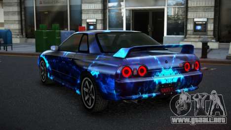 Nissan Skyline R32 Lanie S3 para GTA 4