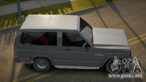 Nissan Patrol 80th para GTA San Andreas