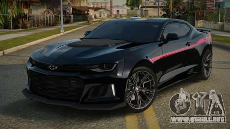 Chevrolet Camaro ZL1 Hennessey para GTA San Andreas