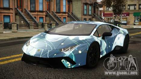 Lamborghini Huracan Nerael S5 para GTA 4