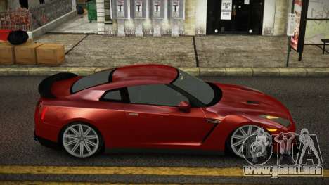 Nissan GT-R Qufo para GTA 4